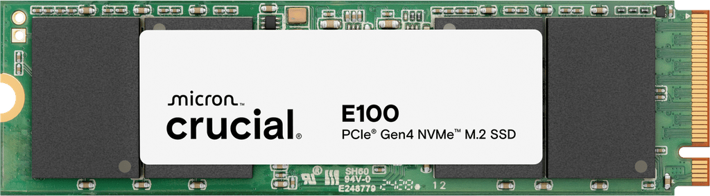SSD Crucial 480GB E100 PCIe Gen4 SSD Crucial 480GB E100 PCIe Gen4