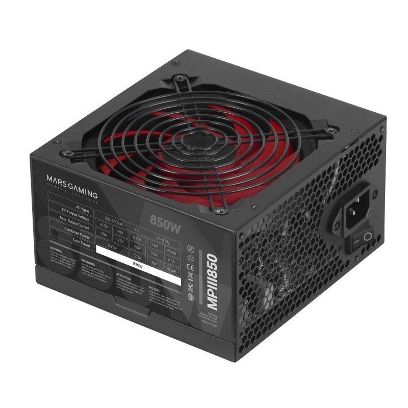 Fonte Mars Gaming MPIII850 850W